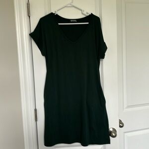 BTFBM dark Emerald green dress excellent condition